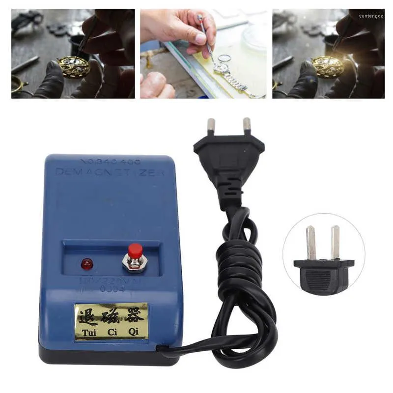 Bekijk reparatiepakketten Demagnetizer Professionele reparatie van degaussing tool schroevendraaier pincet elektrische demagnetise degausser