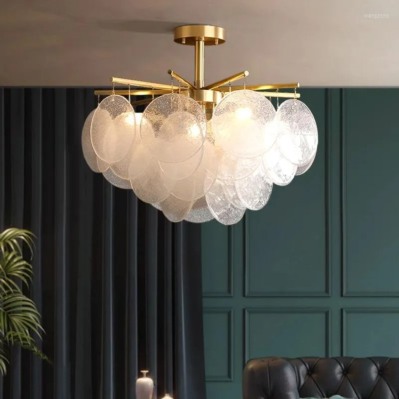 Hanglampen moderne lichten metaal kunstglas woonkamer kroonluchter hangende lamp keuken indoor decoratie plafond glans armatuur