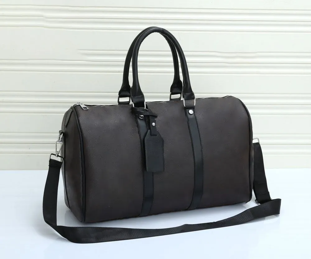 45 cm marca Diseñadores hombres mujeres gradiente bolsa de lona bolsas de viaje Totes de lujo Maletas bolsa de viaje pu bolsos de equipaje grande capaci3170