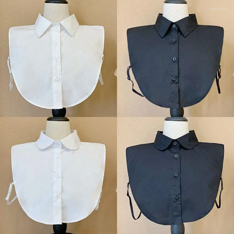 Boogbladen revers nephangsten voor vrouwen blouse half shirt verwijderbare valse kraag trui formele jurk nekkleding afneembaar