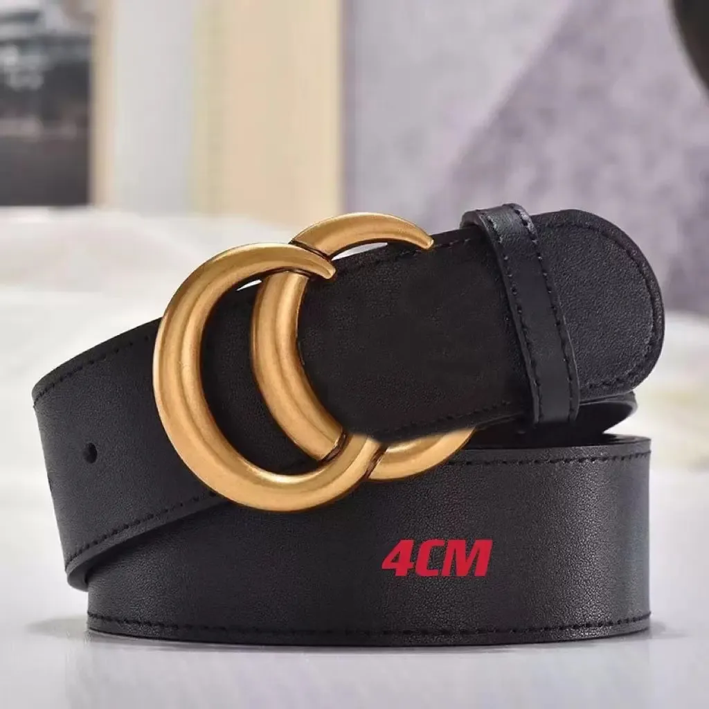 N1 Cinturón de diseñador de cuero clásico de moda Letras casuales para hombres y mujeres suaves con caja