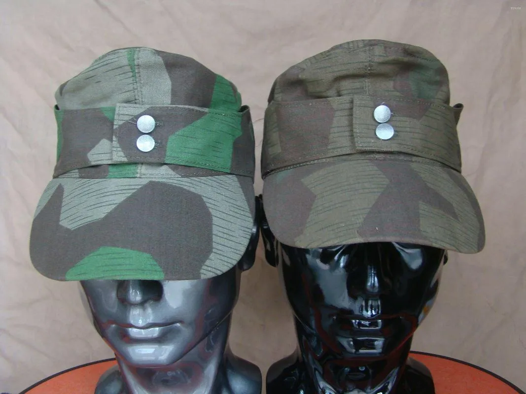 Basker WWII German Army Field M43 Camouflage Military Hat Reenactment