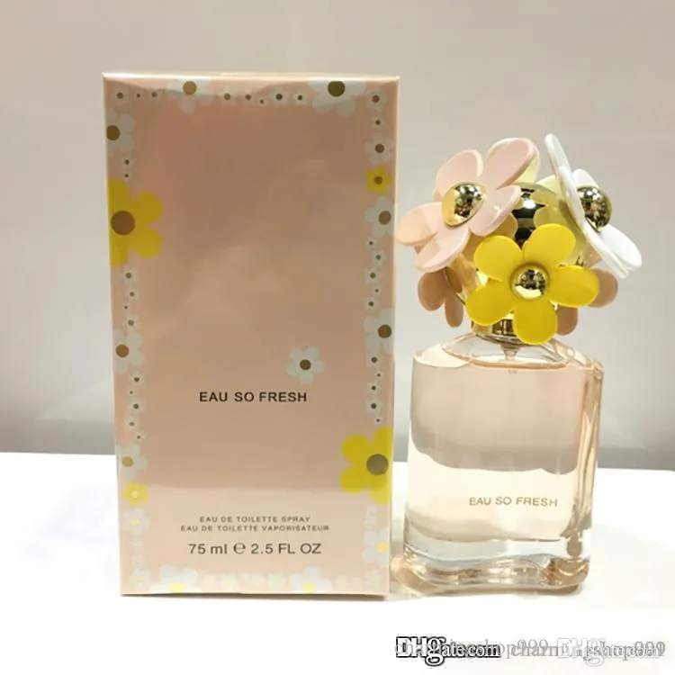 Духи для леди Дейзи Клон 75 мл EDT Light Fragrance Parfum Nature EAU De Toilette Spray Длительное очарование Ароматы Vaporisateur Оптовая продажа