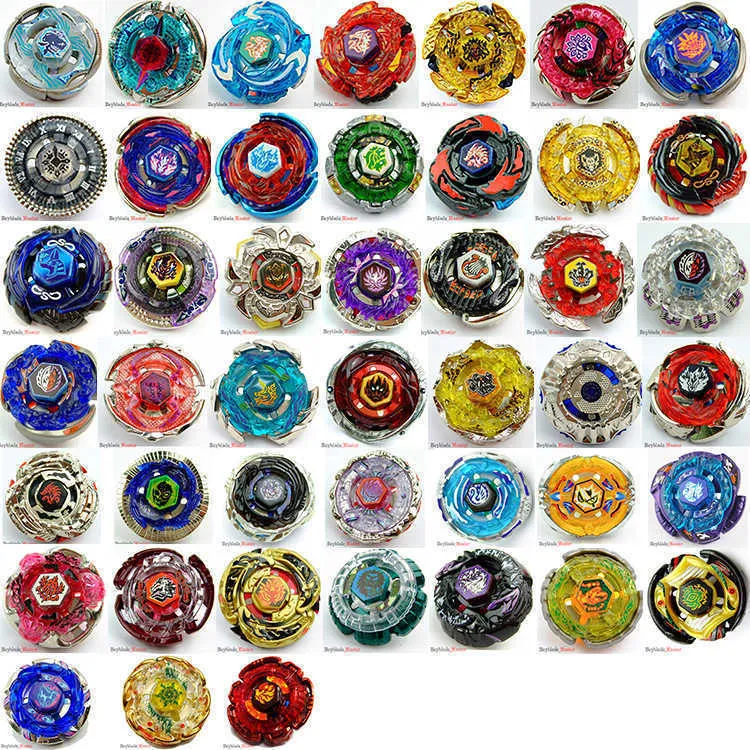 45 MODELS Beyblade Metal Fusion 4D With Launcher Beyblade Spinning Top Set Kids Game Toys Christmas Gift For Children Box Pack