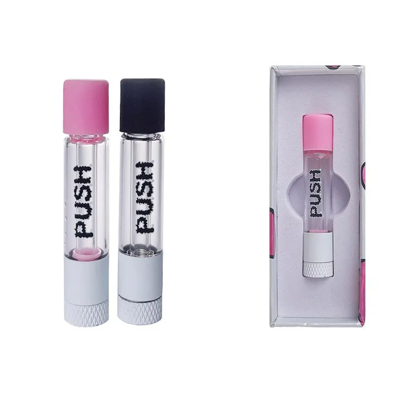 PUSH 1 Ml Full Glass Carts Cartridge Cartridges Atomizer Atomizers