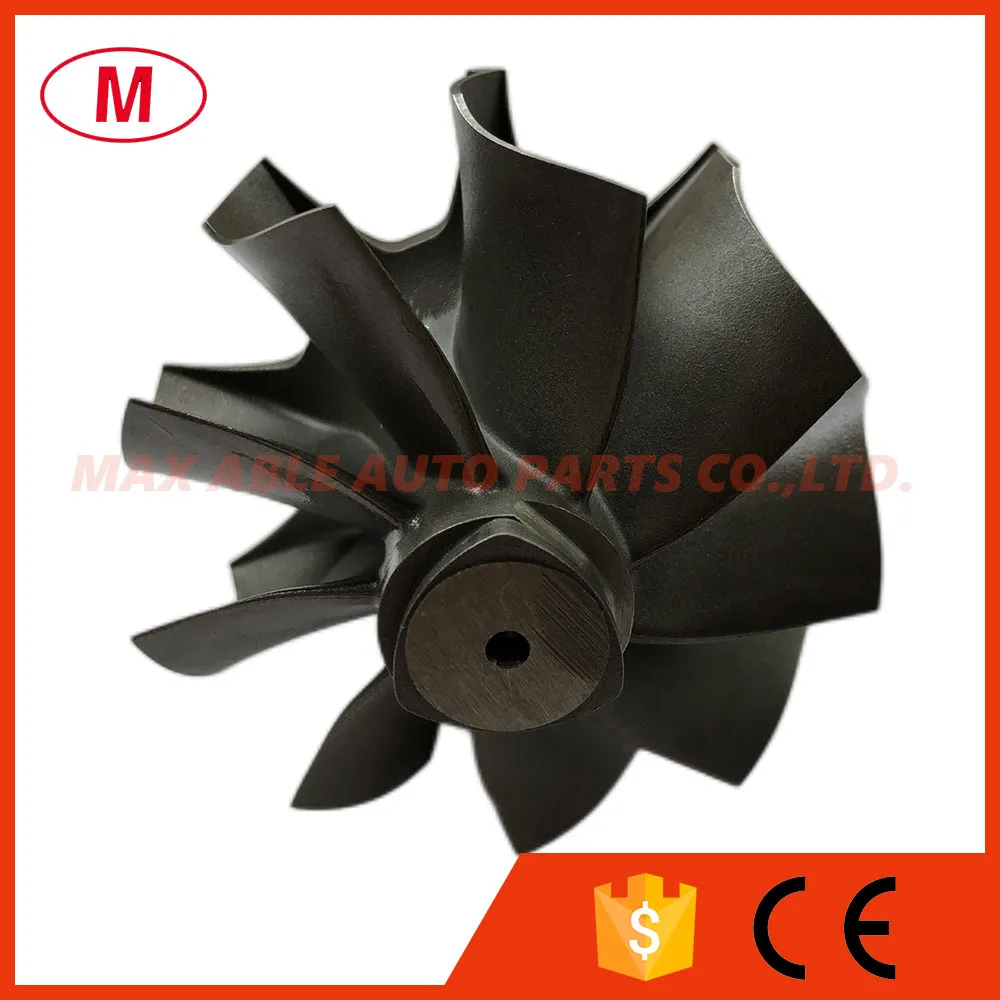 G42 Ball Bearing Turbocharger Turbine Shaft/Turbo Turbine Shaft/Turbine wheel 75.25/82mm 9 blades Forward