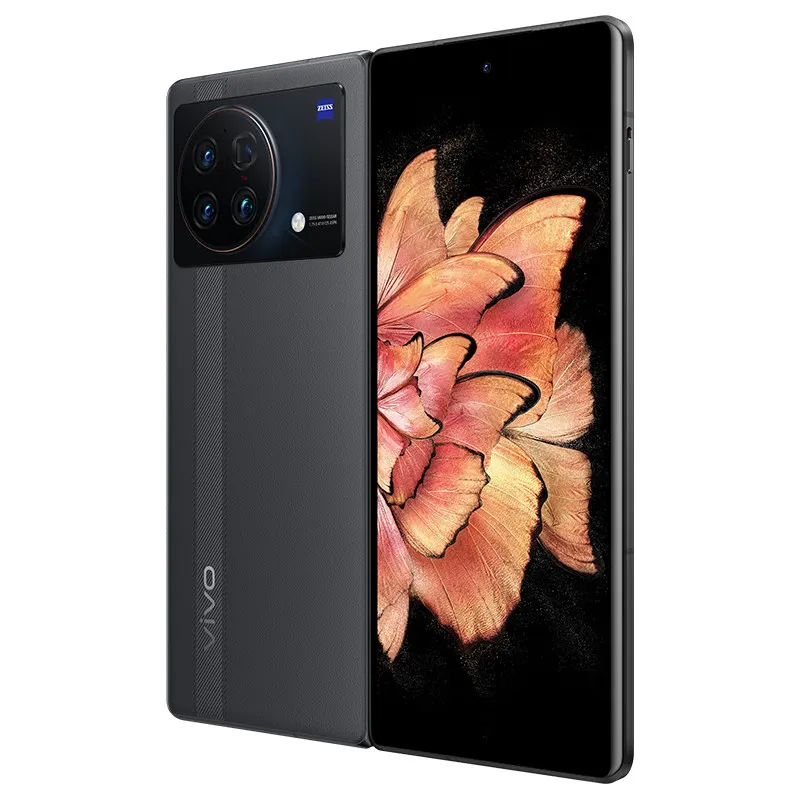 Orijinal Vivo X kat artı 5g cep telefonu katlanabilir amiral gemisi 12GB RAM 256GB 512GB ROM Snapdragon 50.0MP Android 8.03 "Çift Ekran Parmak İdası Yüzü Uyanık Akıllı Cep Telefonu