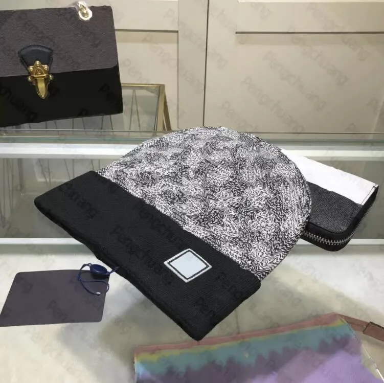 Kar Beanies Kadın Erkekler Kış Yünlü Kapakları Kontrol Edilmiş Örme Moda Kayak Kapağı Unisex Marka Kafatası Kapakları Sıcak Hat8181469