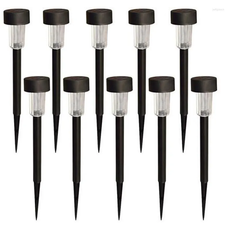 LED 태양 광 야외 방수 정원 decorati 10 pcs/lot verlichting 램프 패션 양질의 잔디밭 조명.