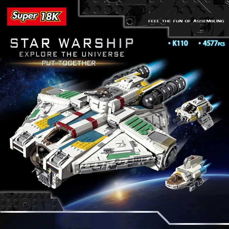 Moc Millennium Falcon 모델 빌딩 블록 K110 Star Plan 05007 75105 Creative Bricks Kids Education Assembly Toys 크리스마스 선물