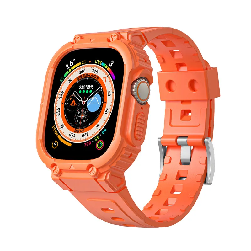 Do Apple Watch Ultra opancerzone obudowy pasmo paska Bransoletka Bransoletka 49 mm