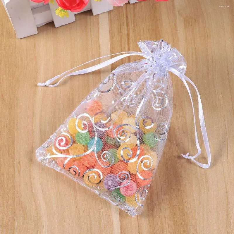 Gift Wrap 50 Xmas Treat Bags Christmas Party Favors Holiday Winter Candy Container Portable Roll