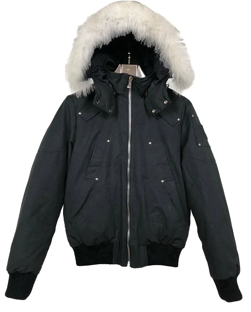 2022 décontracté hommes doudoune vestes d'hiver épais sweat à capuche chaud mode hommes manteaux d'hiver qualité blanc canard bouffant 001