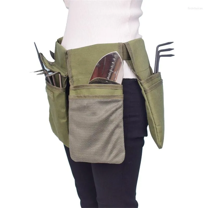 Storage Bags Toolkit Bag Garden Tool Belt Pouch Waist Apron With Pockets Outdoor Repair Gardening Kit Home Organizer