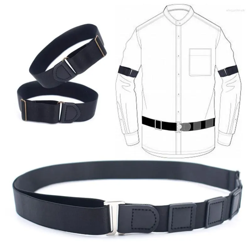 Belts Men And Women Shirt Stay Adjustable Belt Non-slip Wrinkle-Proof Straps Locking Designer High Quality V2