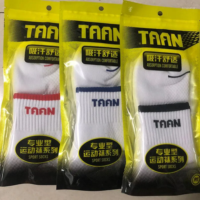 Sports Socks 1 Pairs TAAN Men's Badminton Tennis Breathable Running