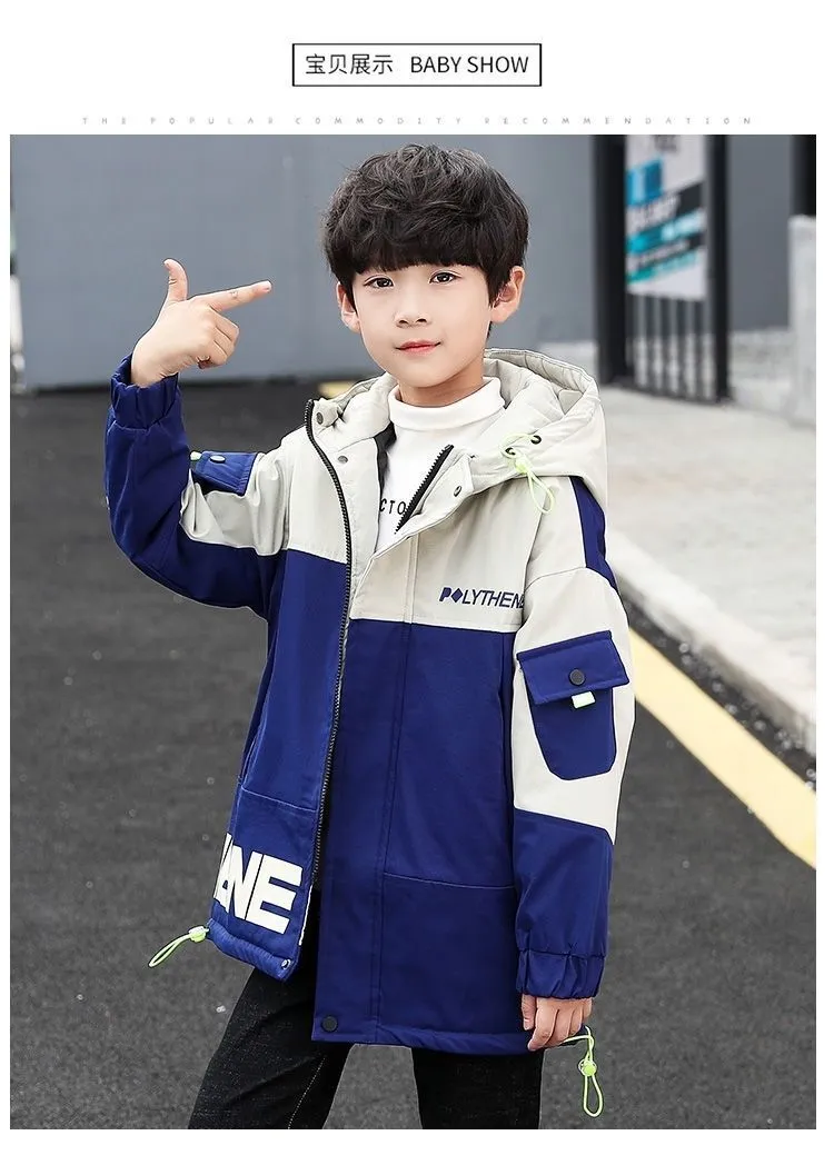 Korean Boys' jacket for spring women's with Zipper