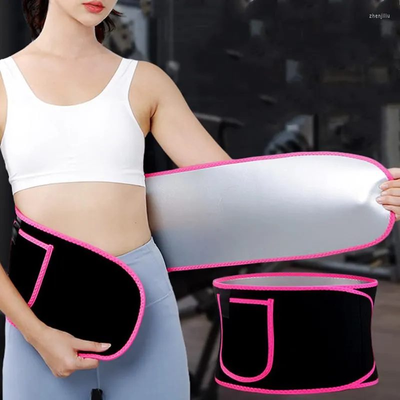 Supporto per la vita Donne allenatore Sport Sport Sudore Trimmer Cintura Body Tumming Accessori Deliziali Accessori per palestra lombare Bruffer grasso