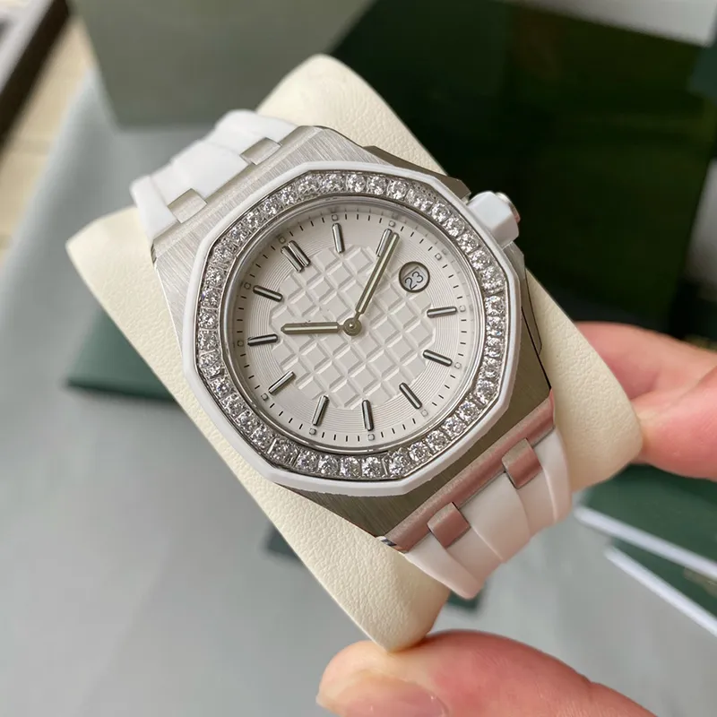 Audemar Watches Women Watch Mechanical Movement 37mm Ladies Wristwatches Waterproof Business Wristwatch Montre De Luxe