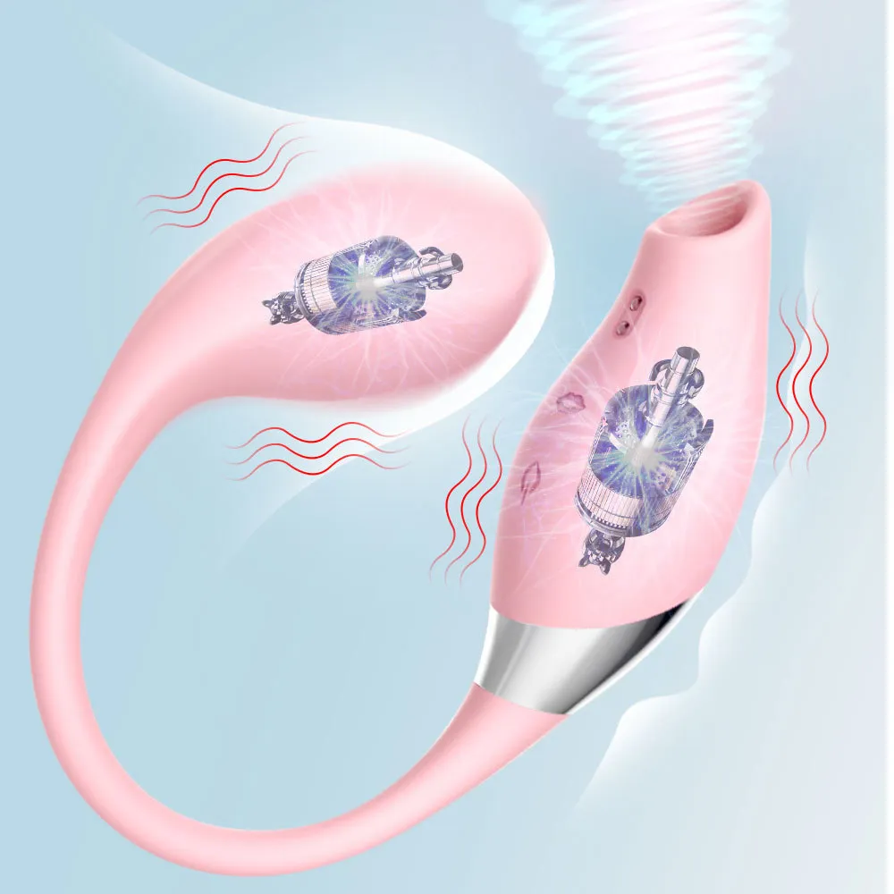 Vibrator With Heating And Sucking Function For Clitoris Stimulation_voghion.com