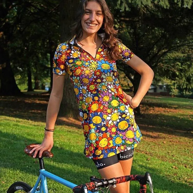 Set da corsa Biciclista Cheongsam Macaquinho Feminino Bicicletta Triathlon Gonna Abito Ciclismo all'aperto Multitasking Ciclismo Run