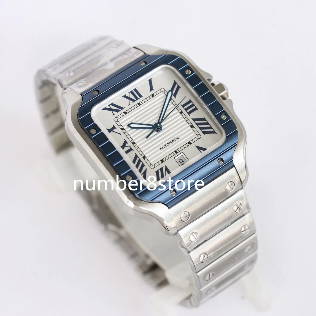 WSSA-0047 Mens Watch GF Büyük Model Pvd Çerçeve Paslanmaz Çelik İsviçre Cal.1847 MC Otomatik Hareket