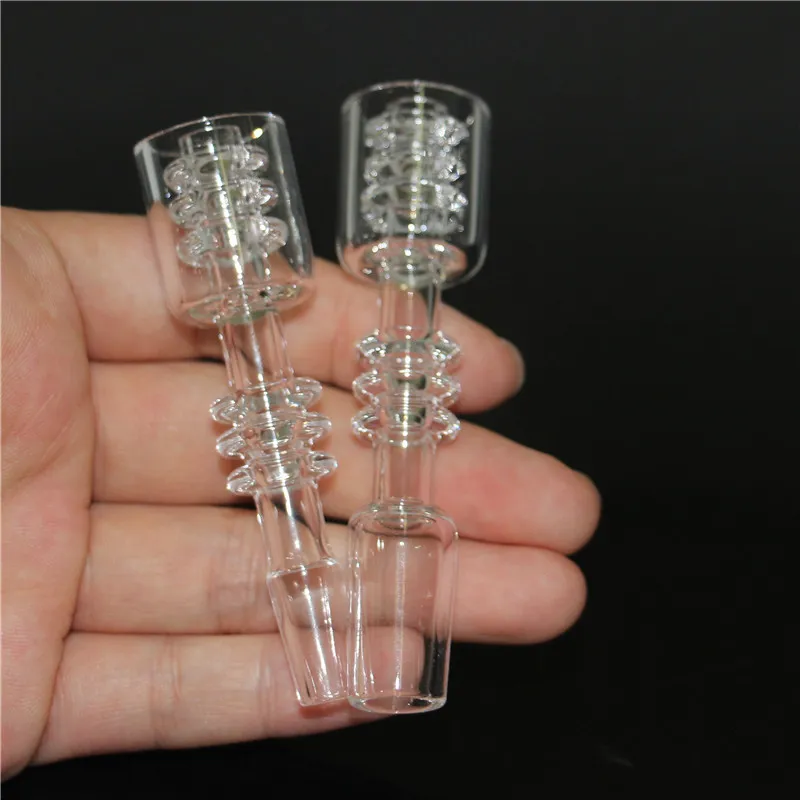 Rökning Diamond Knot Quartz nageleffektiva naglar Sleekelegant Design Domeless 10mm 14mm Quartz Banger