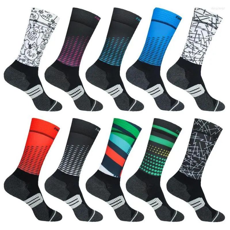 Sport Socken 2022 Mann Frauen Anti Slip Beruf Radfahren Fahrrad Socke Street Racing Basketball