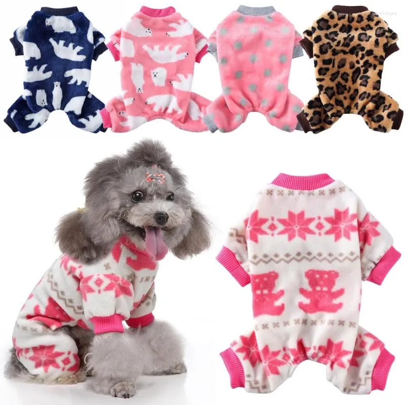 Abbigliamento per cani Vestiti per animali domestici Tute Pigiama caldo invernale Cappotto per cani di piccola taglia Cucciolo Gatto Chihuahua Pomerania Abbigliamento Accessori