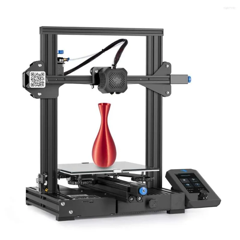 Printers Creality 3D Ender 3 V2 Printer DIY Kit Full Metal Integrated Structure Motherboard Upgrade Pro Impresora