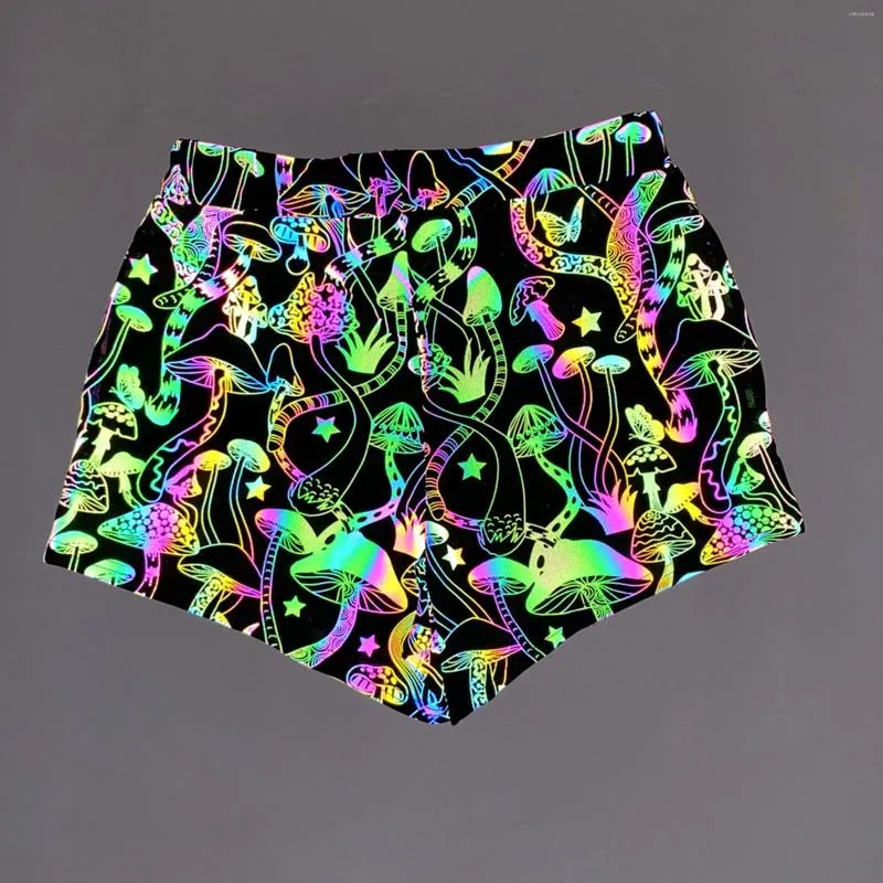 Holographic running shorts outlet