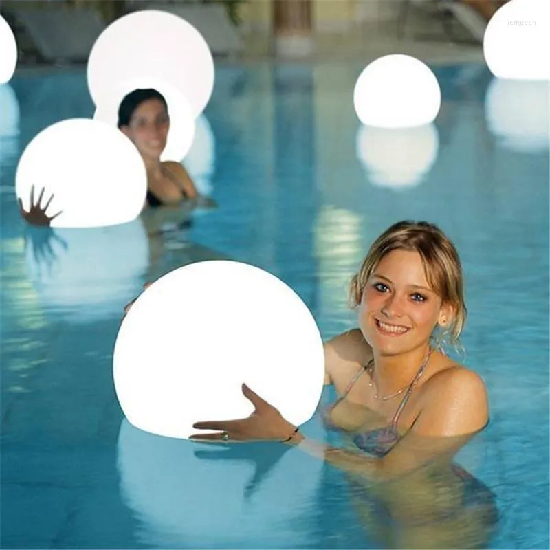 LED étanche boule de jardin lumière rvb sous-marine IP68 extérieur noël fête de mariage pelouse lampes piscine flottant