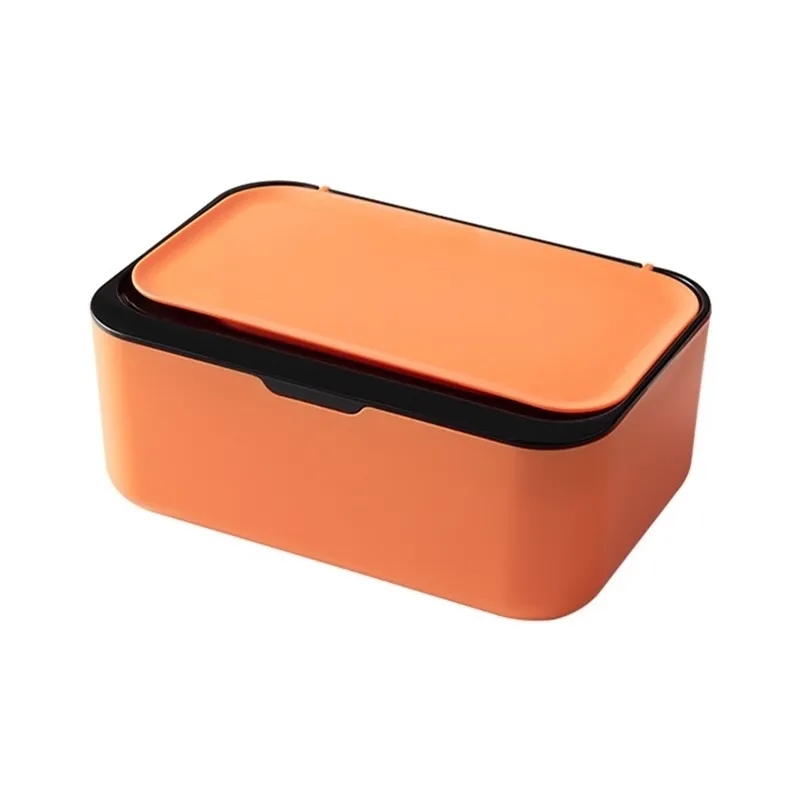 Tissue Boxes Napkins Plastic With Lid Wet Holder Baby Wipes Paper Storage Towel Dispenser Home Napkin Organizer 221008