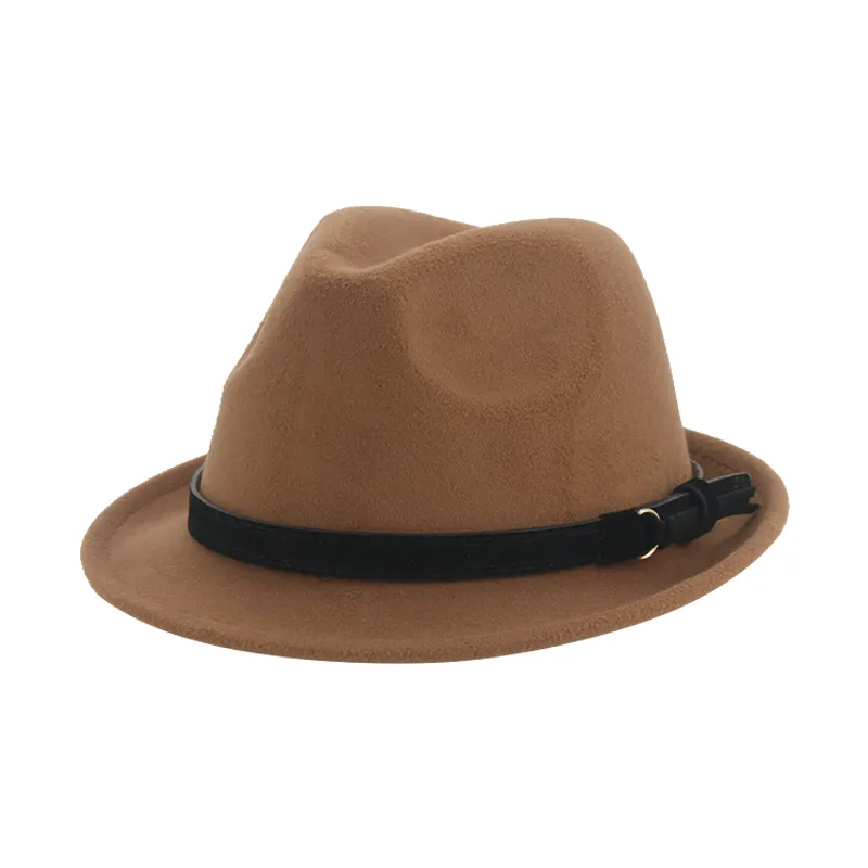 Unisex Cowboy Jazz Fedora Hat Women With Band Belt For Outdoor Activities  In Autumn And Winter From Jewelrynecklacenice, $6.24