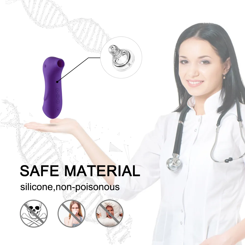 Vibrator With Heating And Sucking Function For Clitoris Stimulation_voghion.com
