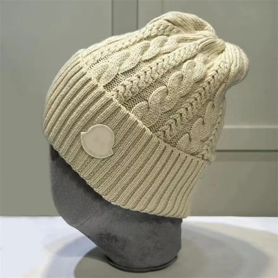 Projektant czapka luksusowa czapka czapka czapka z dzianiny czaszka zima Unisex kaszmirowe litery Casual Outdoor Bonnet czapki z dzianiny 8 kolorów