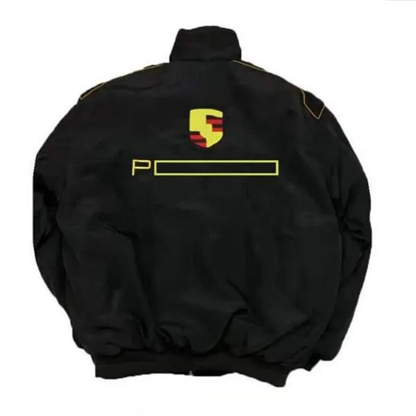 2022 NY F1 Formel One Racing Jacket Autumn and Winter Full Embroidery Logo Cotton Clothing Spot 321y