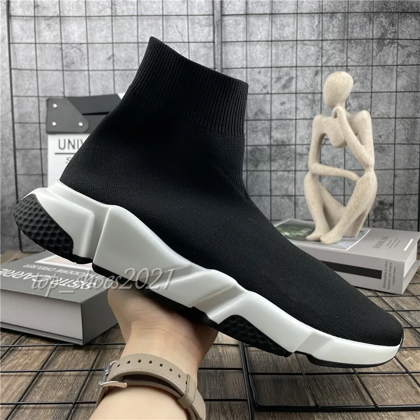 2023 Chaussures 남성 여성 캐주얼 신발 운동화 양말 스피드 트레이너 부츠 Pour Hommes Et Femmes Baskets Zapatillas Designs 2.0 Boots With Box