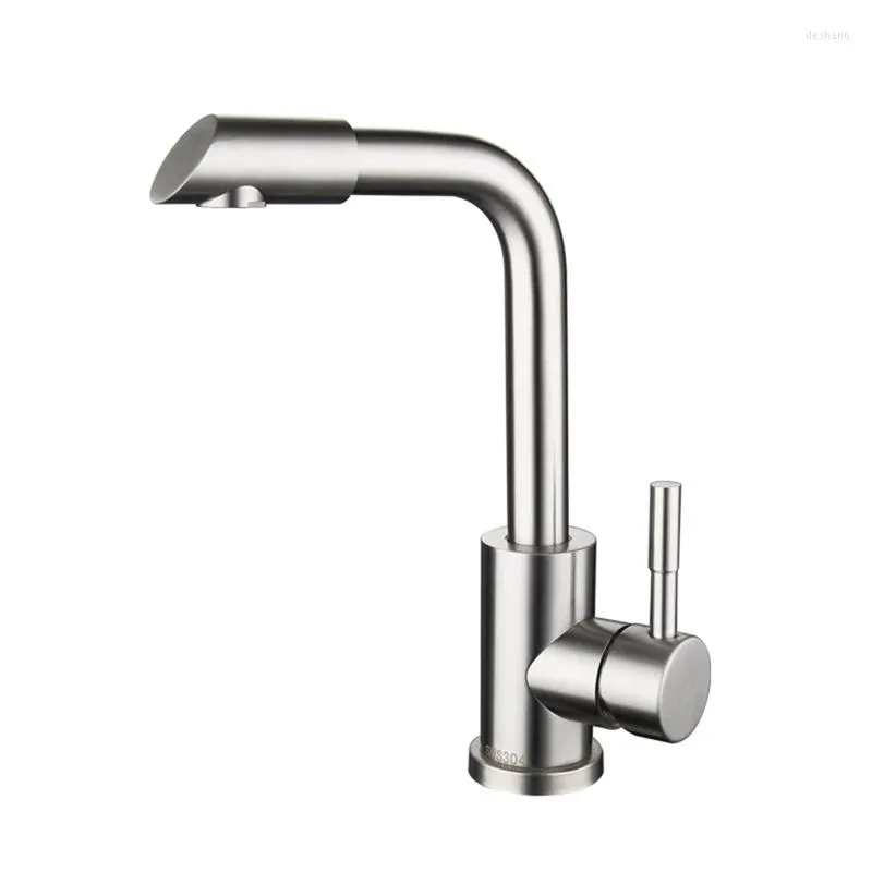 Kitchen Faucets Basin Mixer Taps 360° Rotatable Stainless Steel Faucet Sink For Bathroom Vanity Bar