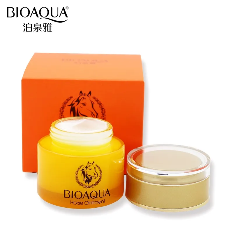 BIOAQUA Horse Oil Day Creams Moisturize Skin Care Deep Hydrating Moisturizing Face Care Cream Oil-Control 50g 2071