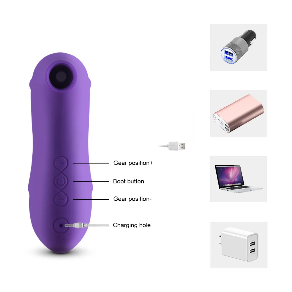 Vibrator With Heating And Sucking Function For Clitoris Stimulation_voghion.com