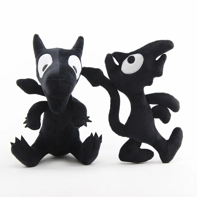 20 cm Demon Luci Black Plushies Söta tecknade fyllda djur Giftfri leverans