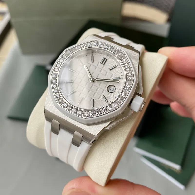 Women Watch Mechanical Movement Watches 37MM Ladies Wristwatches Waterproof Business Wristwatch Montre De Luxe