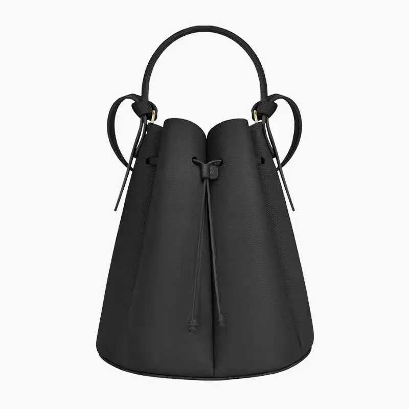 Paris väskor nummer åtta färsk huit hinkväska kvinnor handväskor äkta axel messenger crossbody påse lyxdesigner purs 2023