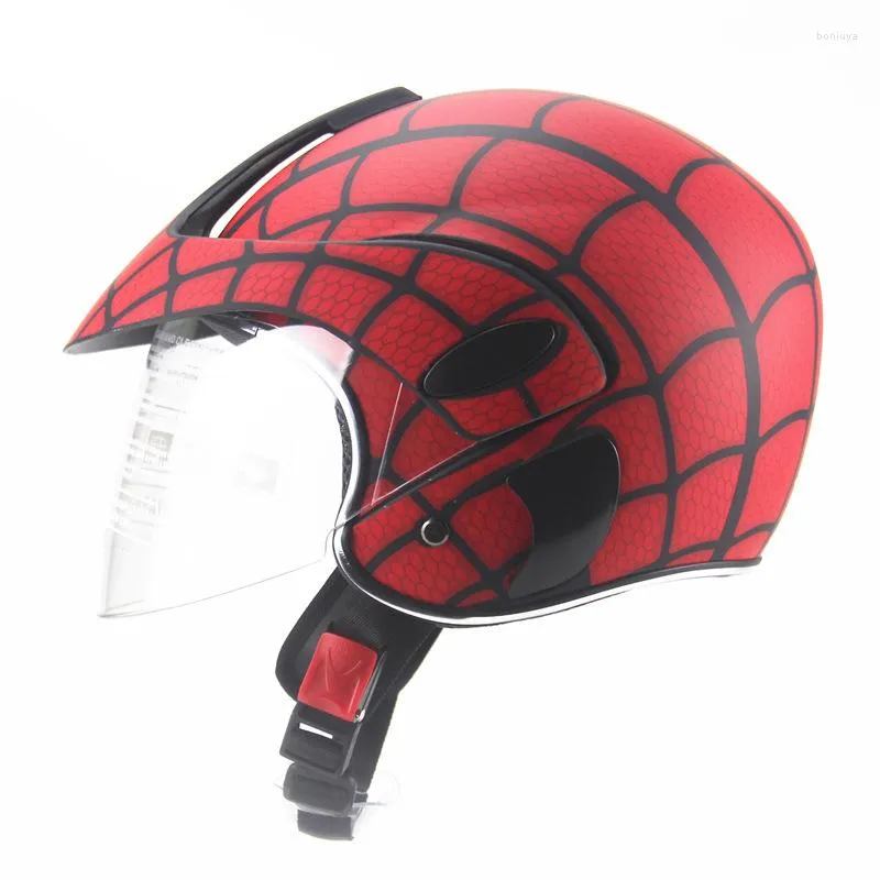 Helmets de motocicleta 2022 Casco infantil Ni￱os Ni￱os a la mitad de la seguridad deportiva de la cara para el skate ciclista