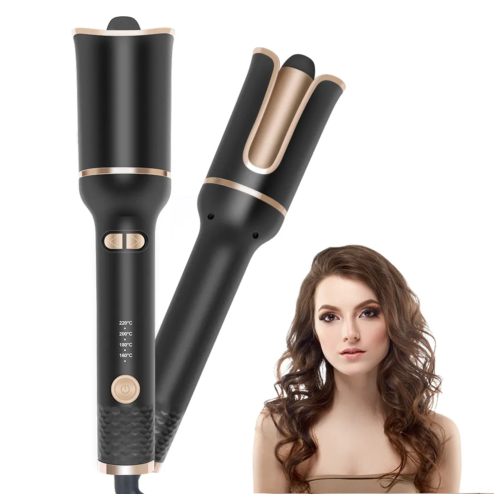 Arricciacapelli Auto Bigodino per capelli Strumento per lo styling rotante automatico Bacchetta Air Tourmaline Riscaldatore in ceramica Waver 221011