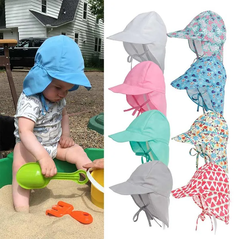 3ヶ月から5歳までの子供用バケツの帽子を速乾性に駆け巡るhat