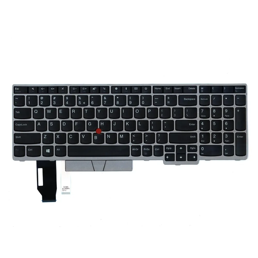 Lenovo ThinkPad E580 L580 E585 E590 T590 E595 L590 용 새로운 Palmrest 백라이트 키보드