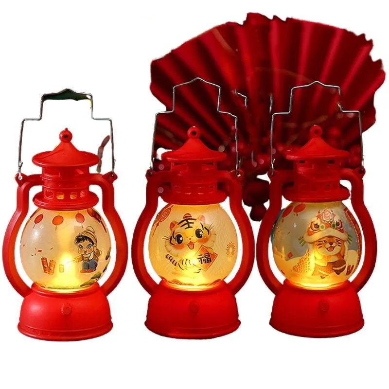 Juldekorationer Lantern Led Candle Tea Light Candles Santa Snowman Lamp för Hem Xmas Ornament Nyårsläppleverans 2022 Otnei