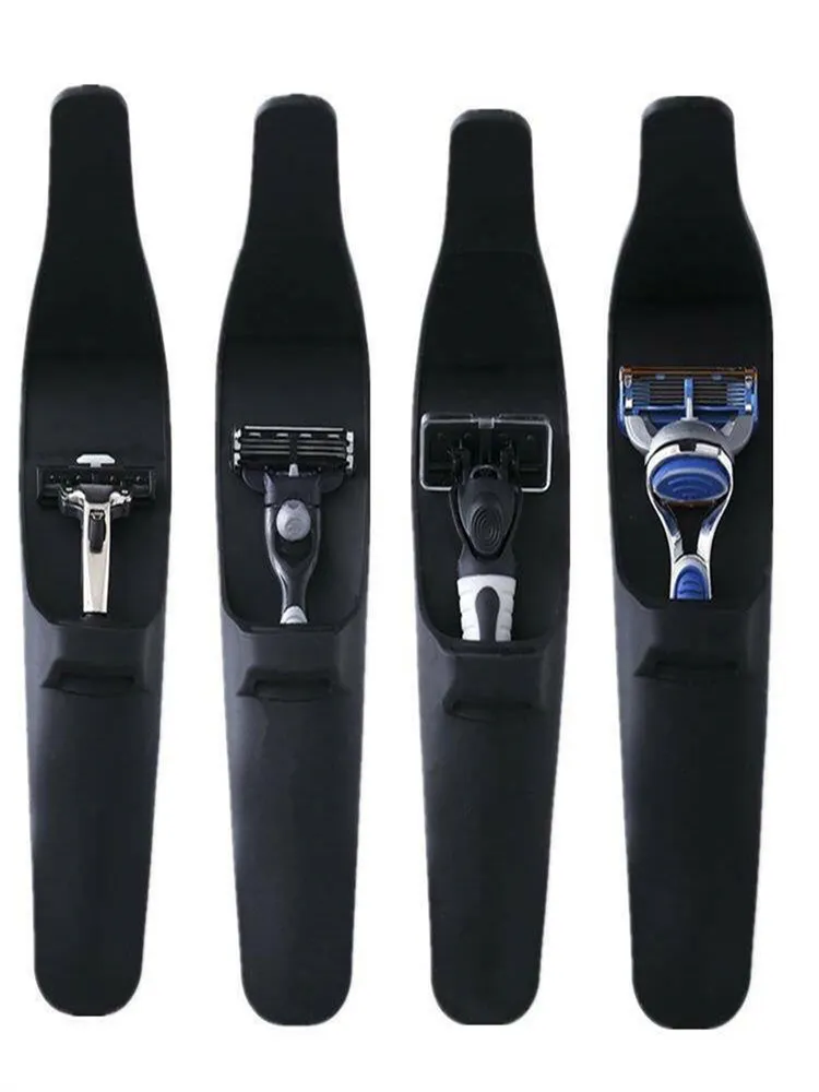 Silicone Razor Guard Travel Safety Case With Waterproof Silicone Razor And Pocket Shaver ...